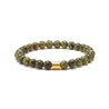 Gold Gemstone Bar Bracelets