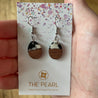 Wood & Resin Petite Drop Earrings