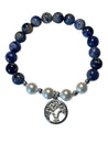 Pearl & Gemstone Tree Of Life Bracelet