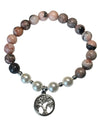 Pearl & Gemstone Tree Of Life Bracelet