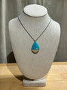 small white necklace bust