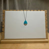 White and Wood Necklace Display Stand