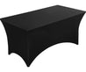 Black Fitted Tablecloth