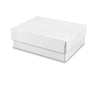 2 1/2" X 3 1/2" White Earring Boxes