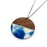 Wood & Resin Circle Necklaces