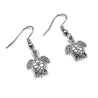 Silver Turtle Earrings