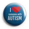 I ❤️ Someone with Autism Pin