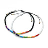 Rainbow Bracelet/Anklet with Adjustable Cord